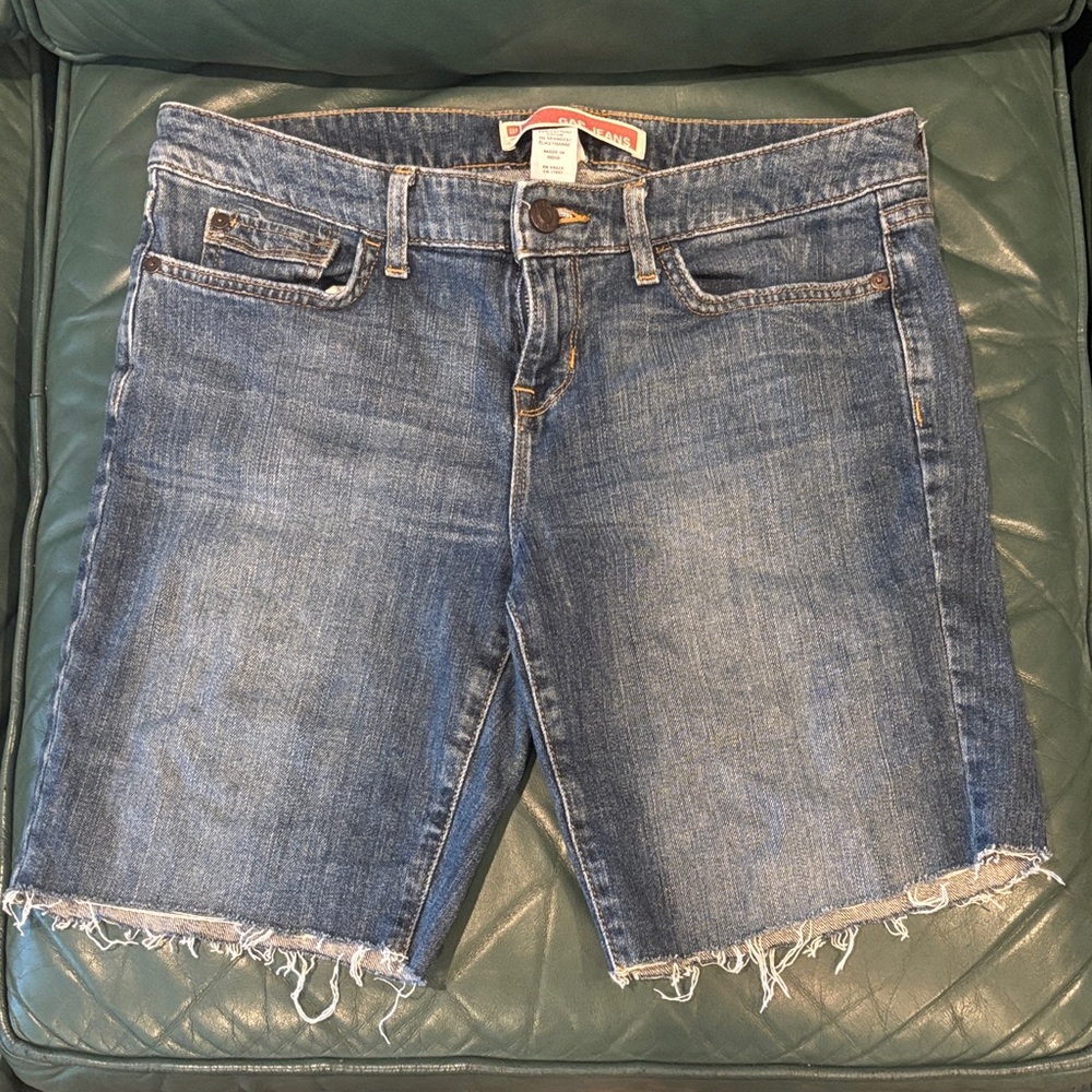 Gap Jeans Denim Cutoff Grunge Vintage  Shorts women’s 10